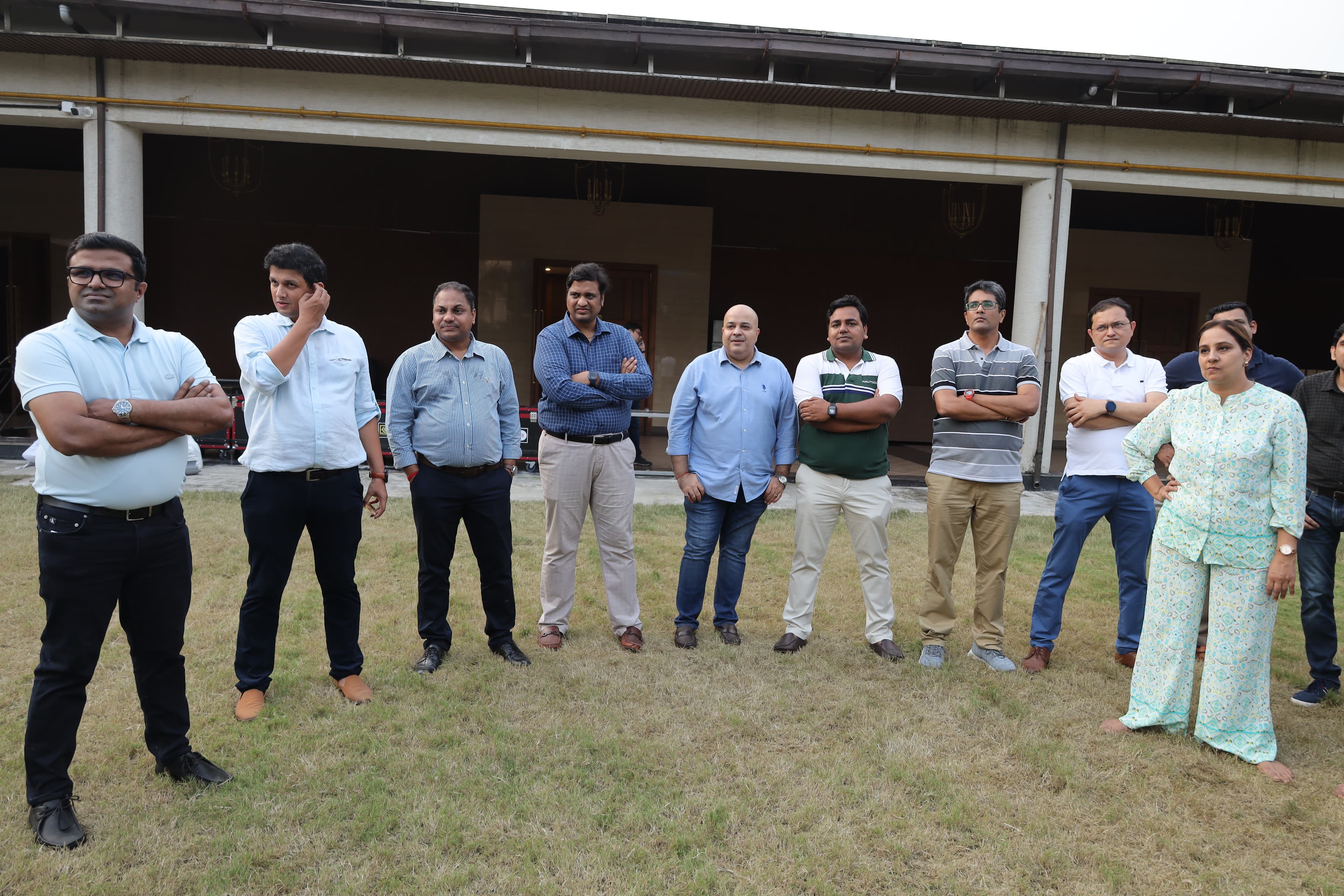 Corporate Offsite by Triangular Dots